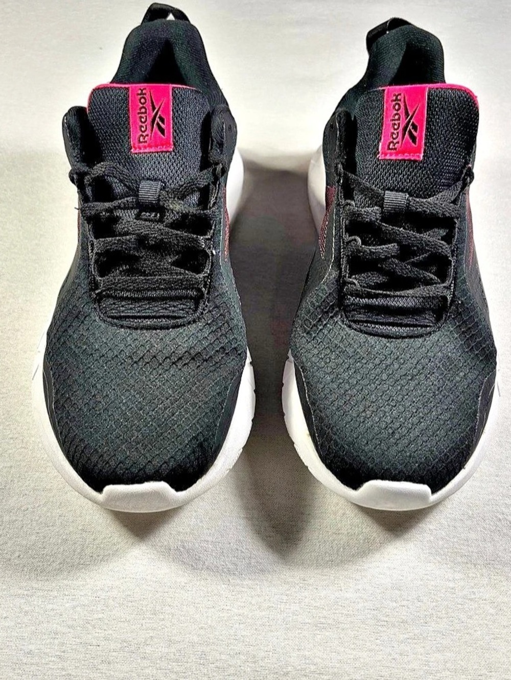 Reebok Flexagon Athletic Shoes in Black & Pink Size 9